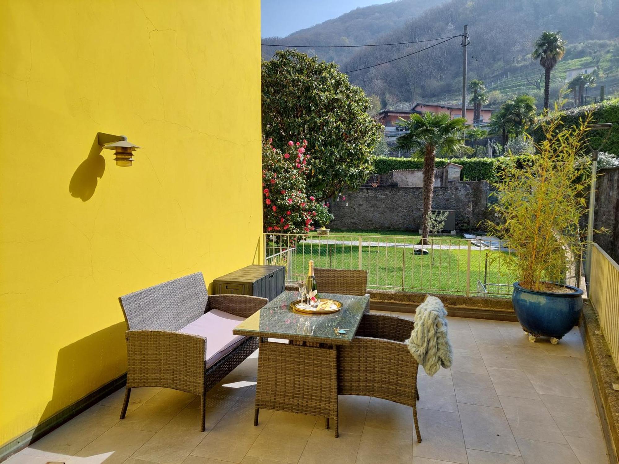 Dolceresio Lugano Lake B&B Brusino Arsizio Bagian luar foto