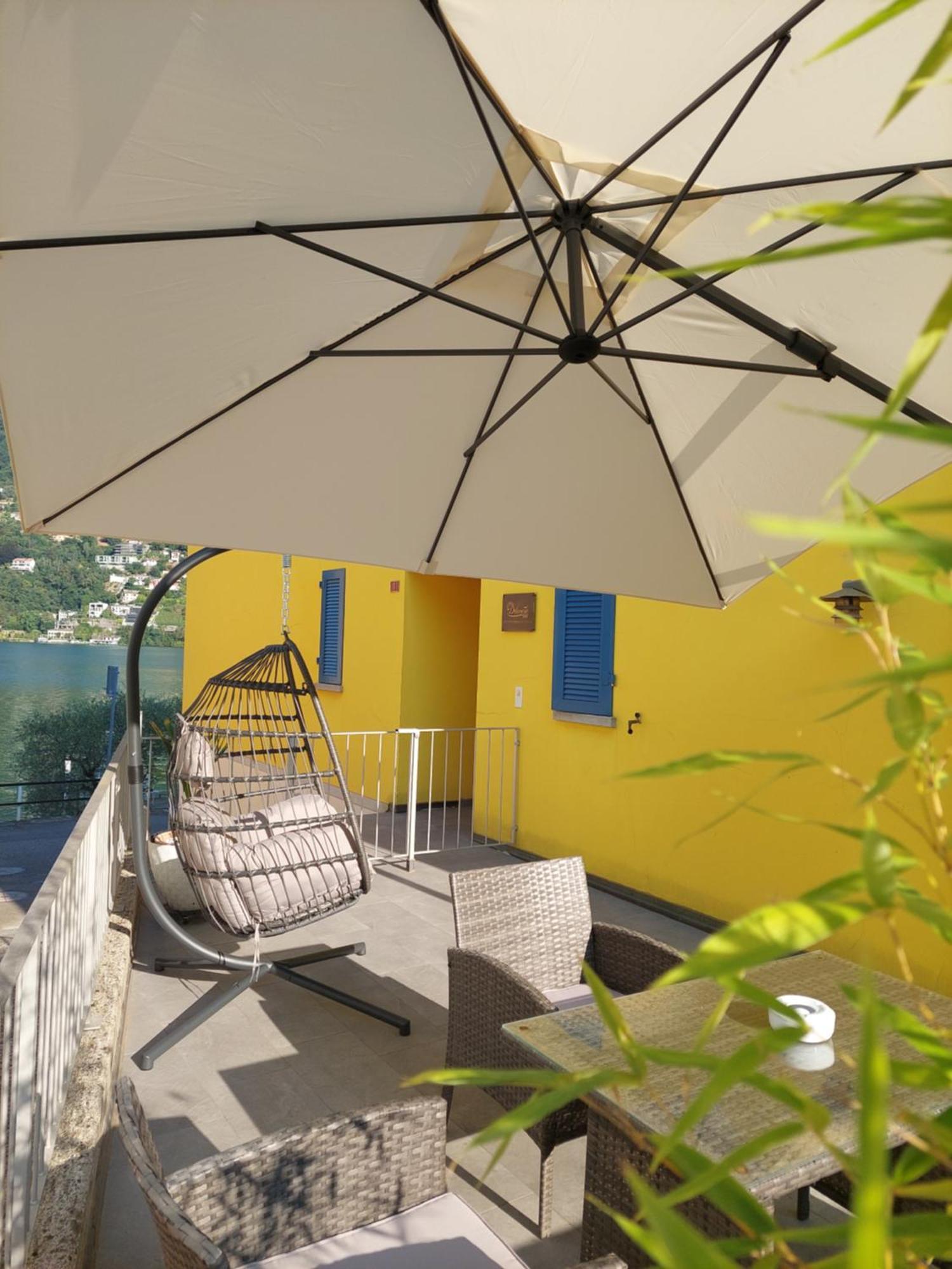 Dolceresio Lugano Lake B&B Brusino Arsizio Bagian luar foto