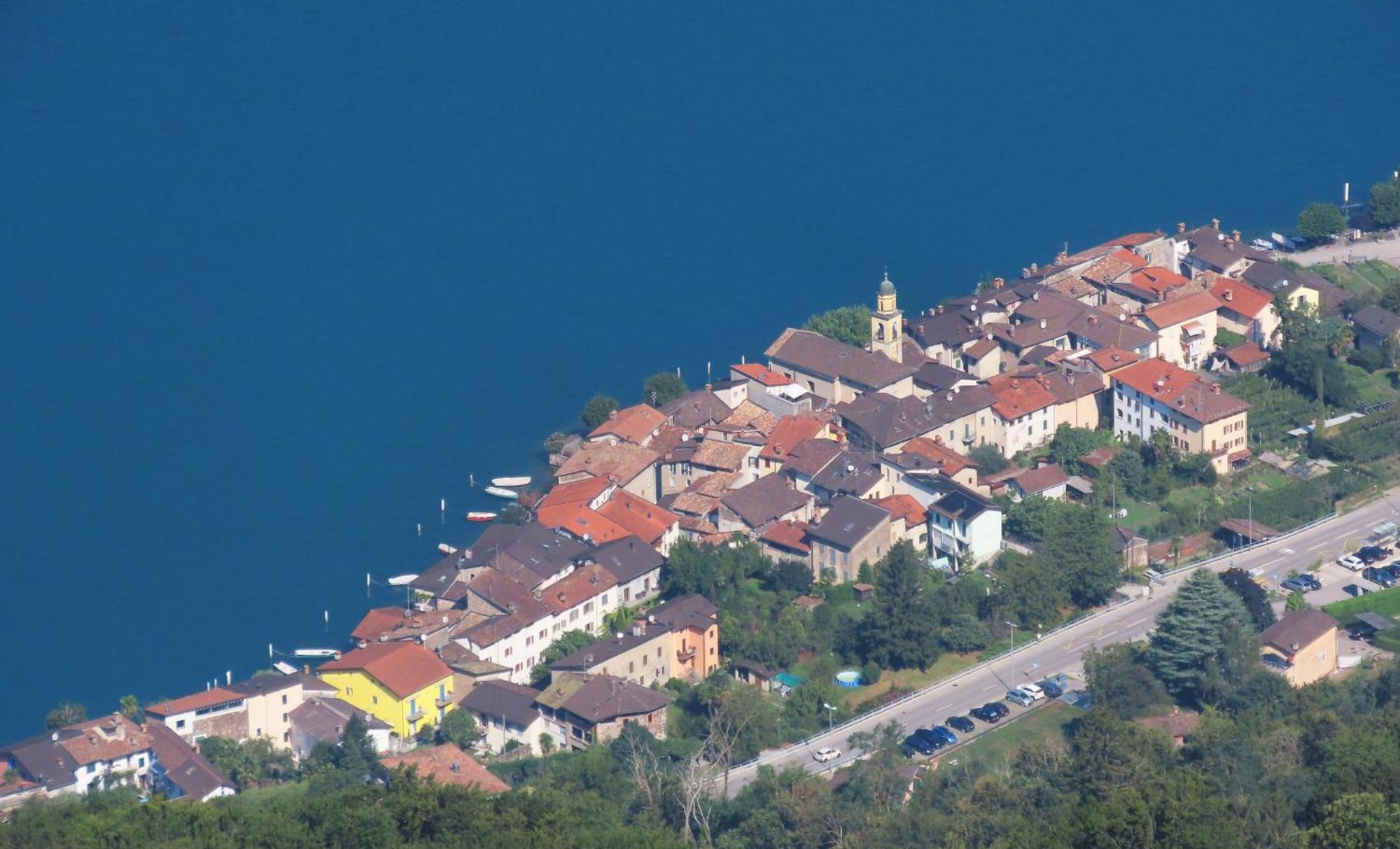 Dolceresio Lugano Lake B&B Brusino Arsizio Bagian luar foto